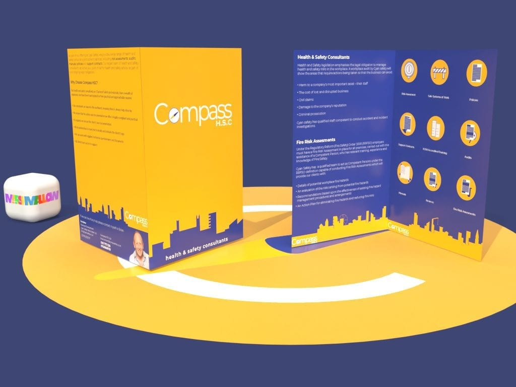 Compass HSC Icon Brochure | Creative Design by Marshmallow Marketing